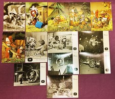 DDR AK- KINDERFERNSEHEN-SANDMANN FUCHS & ELSTER / PITTIPLATSCH & SCHNATTERINCHEN