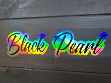 Black Pearl Aufkleber Chrom Oil Hologramm Auto Style Sticker Tuning Racing JDM