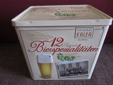 Original KALEA Bierbox, Blecheimer, Blech- 12 Bierspezialitäten
