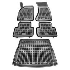 Satz Fußmatten und Matte für