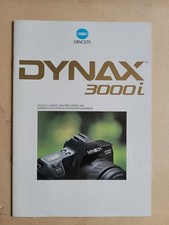 Prospekt Minolta DYNAX 3000i