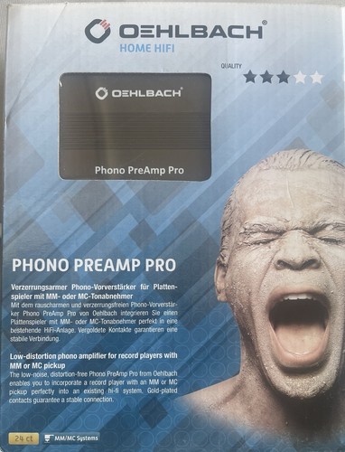 Oehlbach 6060 phono preamp pro - oehlbach,