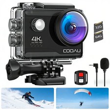 COOAU Action Cam 4K 20MP
