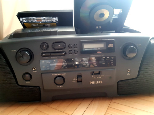 Philips kofferradio schwarz - philips, kofferradio,