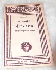 C.M von Weber: Oberon –