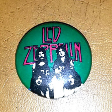 Led Zeppelin Pin Badge Vintage