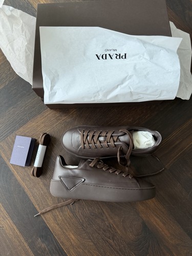 Prada court sneaker braun - sneaker,