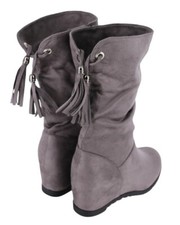 WEDGE STIEFEL KURZE 2IN1