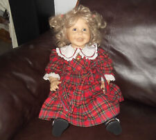 Künstlerpuppe Brigitte Leman. " ANNE" mit Zertifikat. 1995