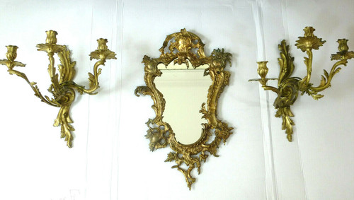 Wandspiegel mit zwei