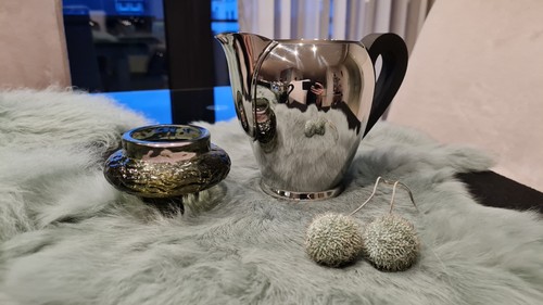 Alessi bombé milchkännchen - bombé,