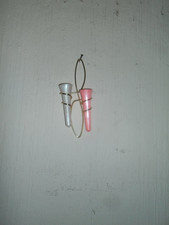 Original 50er Jahre  Doppel Vase Auto Blumenvase Oltimer wie VW Käfer