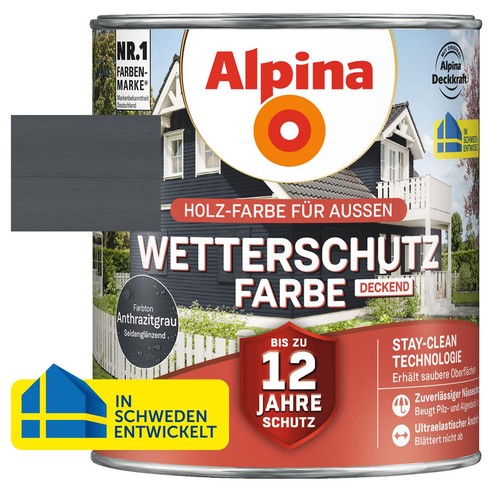 Alpina wetterschutzfarbe - alpina,