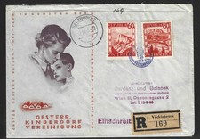 ÖSTERREICH 1948 - Ballonpost