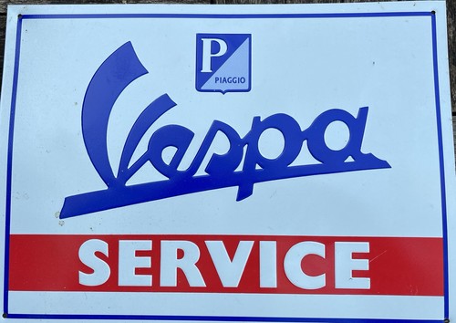 Werbeschild vespa 40x30 - , cm