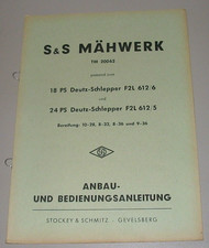 Anbau Betriebsanleitung S & S