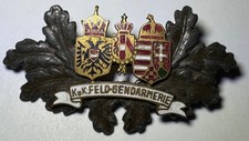 Kappenabzeichen K.u.K Feld-Gendarmerie