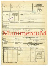 Frachtbrief 1941 Eiernudel- &