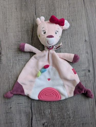 Fehn rehkitz rosa kuscheltuch - rehkitz,