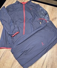 Trainingsanzug PUMA Damen Gr. 40 bzw. Gr. L, grau pink