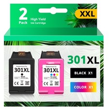 2er 301 Multipack Patronen für HP 301XL OfficeJet 2544 2620 4630 4632 2622 4634