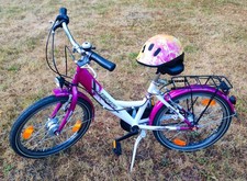 ❌❌ Sehr schönes 20 Zoll HERA Mädchenfahrrad 3 Gang Helm Nabendynamo ❌❌