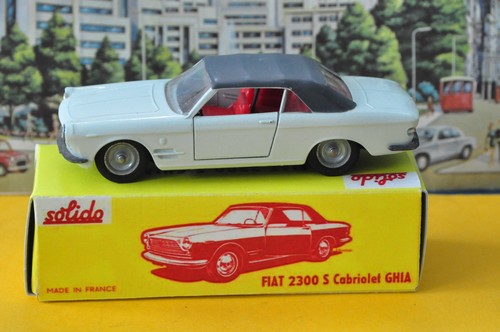 Solido fiat 2300 - solido, cabriolet