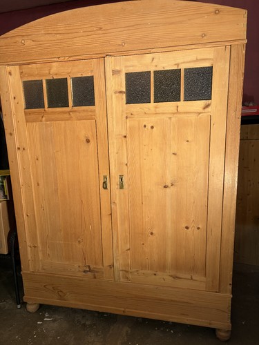 Antiker weichholzschrank aus - antiker,