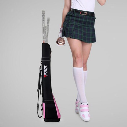 Golf club bag golfer - bag, putter