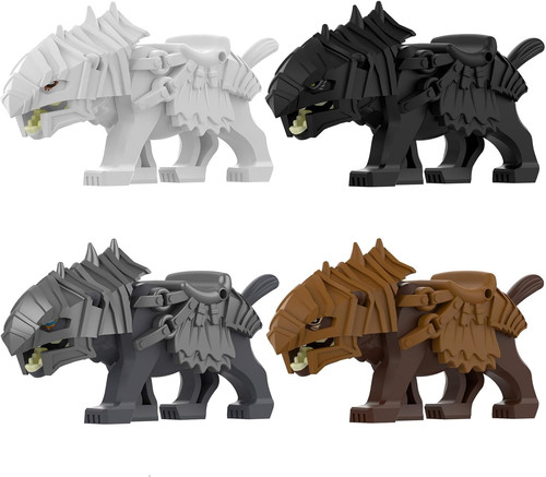 Minifiguren wolf bausteine - minifiguren,