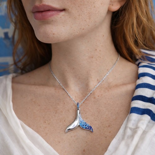 Halskette delfin flosse - delfin,