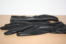 Damen Lederhandschuhe schwarz