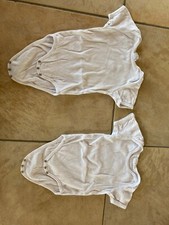 Alana Baby Kurzarmbodys weiß , Größe 74/80, Schlupfausschnitt