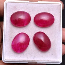 4 Stück Natürlich Rosa Roter