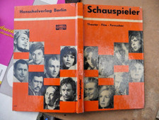 Schauspieler der DDR Buch 1966 Manfred Krug,Erwin Geschoneck,Wolf Kaiser