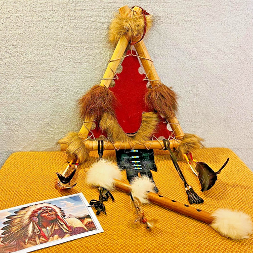 Vintage indianer mandella - vintage,