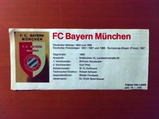 FC Bayern München, Sammelbild,⚽1970/71, Wappen,Bergmann?⚽