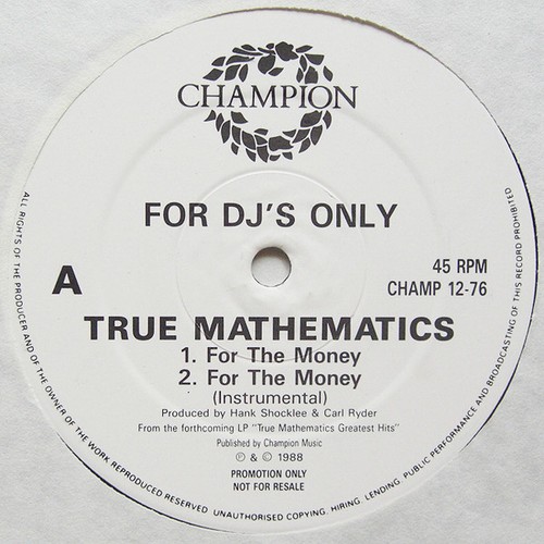 True mathematics for the - -,