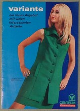 DDR Katalog "Centrum Versandhaus variante" Mode Dekoration Spielzeug Küche