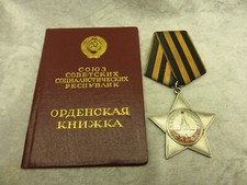 UDSSR Ruhmesorden, 3 Kl. Mit Urkunde.. (R142)