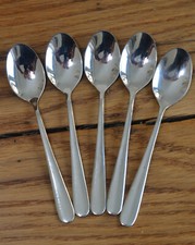 5 KAFFEELÖFFEL - EDELSTAHL - PAUL WIRTHS - 11,6 CM