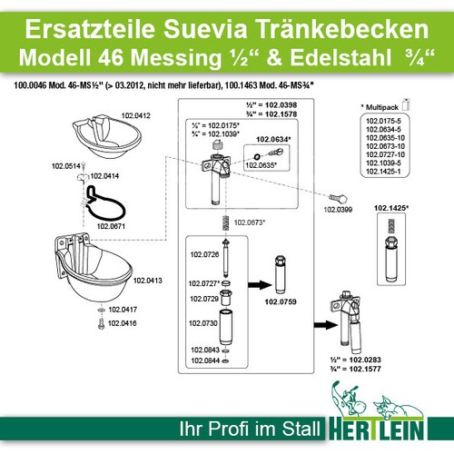 Ersatzteile suevia - ersatzteile,