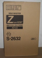 Riso S-2632 HD87 A3 Master