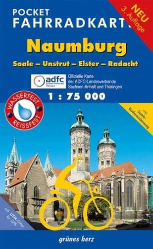 Pocket fahrradkarte naumburg - pocket-fahrradkarte,