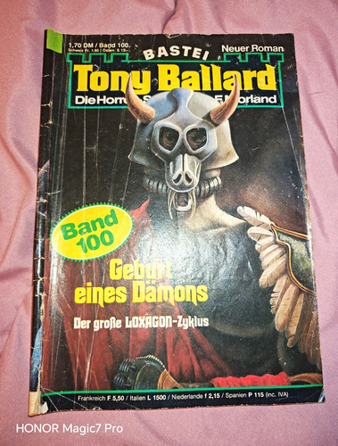 Tony ballard band 100 - ballard, geburt