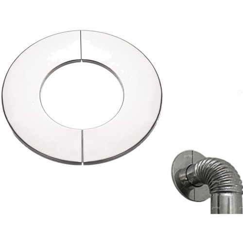 Ofenrohr rosette edelstahl - ofenrohr,