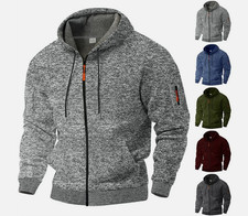 Herren Langarm Sweatjacke