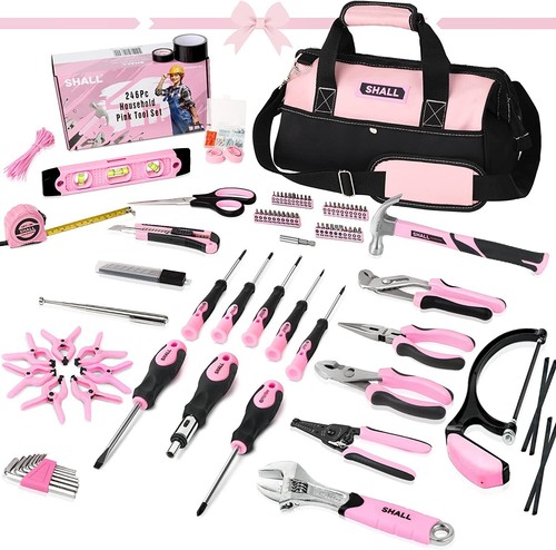 Shall 246pc pink - pink, werkzeug