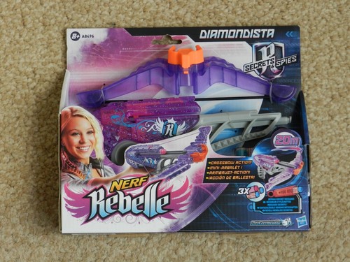 Nerf rebelle diamondista - nerf,