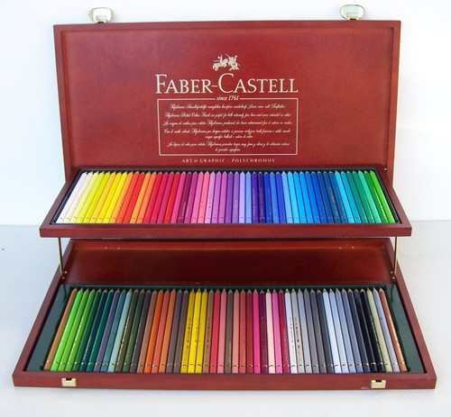 Faber castell holzkoffer mit - holzkoffer,